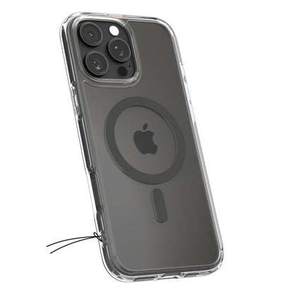 Puzdro MagSafe pre Apple iPhone 16 Pro, Spigen, Ultra Hybrid, Čierne