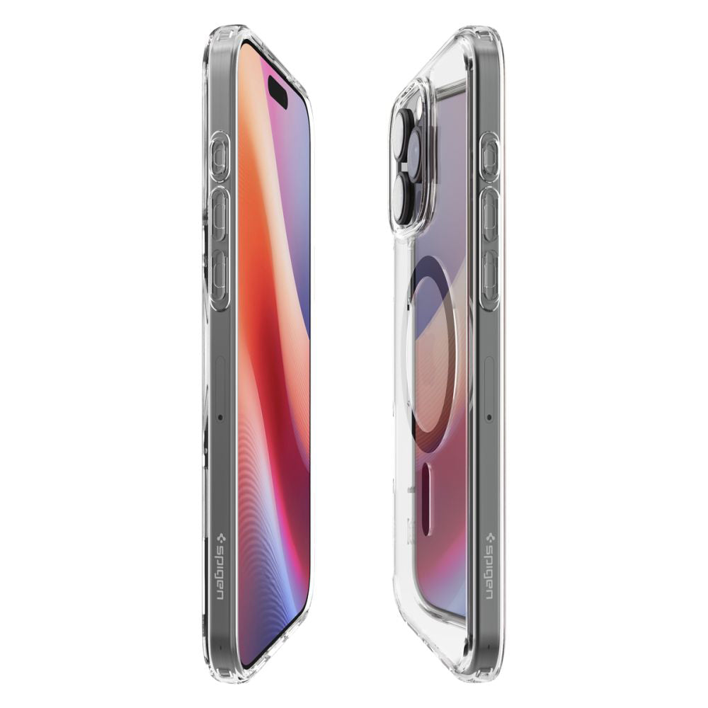 Puzdro MagSafe pre Apple iPhone 16 Pro, Spigen, Ultra Hybrid, Čierne