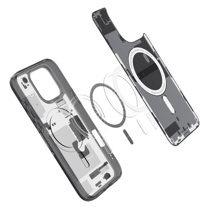 Puzdro MagSafe pre Apple iPhone 16 Pro, Spigen, Ultra Hybrid Zero One, Matná Čierna ACS08135
