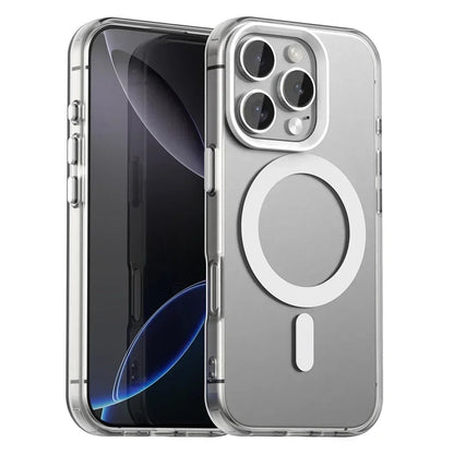 MagSafe puzdro pre Apple iPhone 16 Pro, Techsuit, CandyCase, Biele