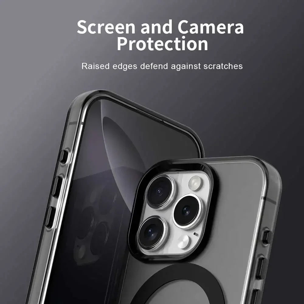 MagSafe puzdro pre Apple iPhone 16 Pro, Techsuit, CandyCase, čierne