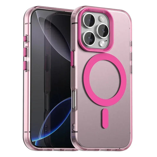 MagSafe puzdro pre Apple iPhone 16 Pro, Techsuit, CandyCase, Ružové
