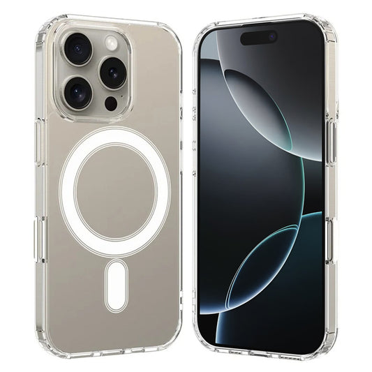 MagSafe puzdro pre Apple iPhone 16 Pro, Techsuit, Pro, priehľadné