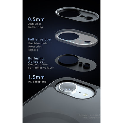 MagSafe puzdro pre Apple iPhone 16 Pro, Techsuit, PureFrost, Čierna saténová