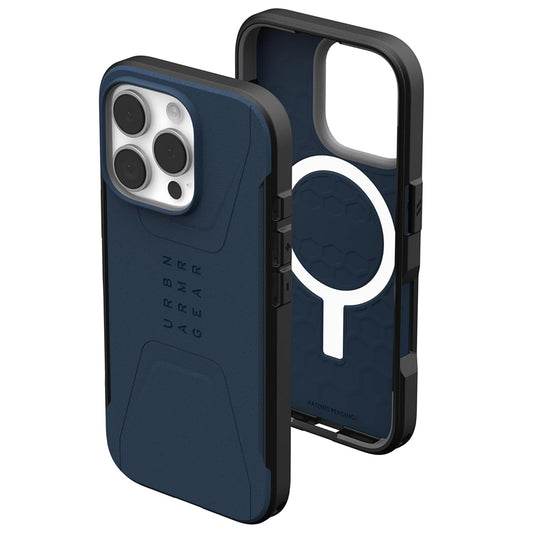 MagSafe puzdro pre Apple iPhone 16 Pro, Urban Armor Gear, Civilian, tmavomodrá