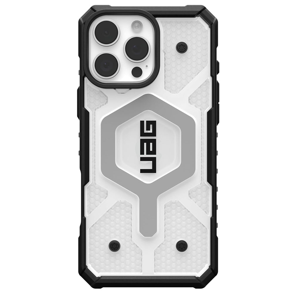 MagSafe Case for Apple iPhone 16 Pro, Urban Armor Gear, Pathfinder Clear, Transparent