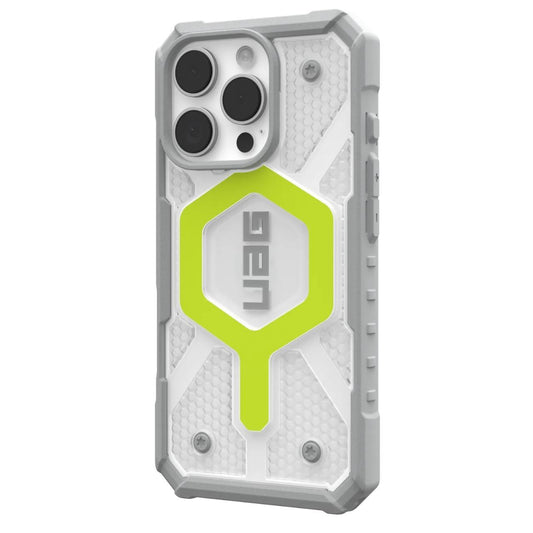 MagSafe puzdro pre Apple iPhone 16 Pro, Urban Armor Gear, Pathfinder Clear, Zelené
