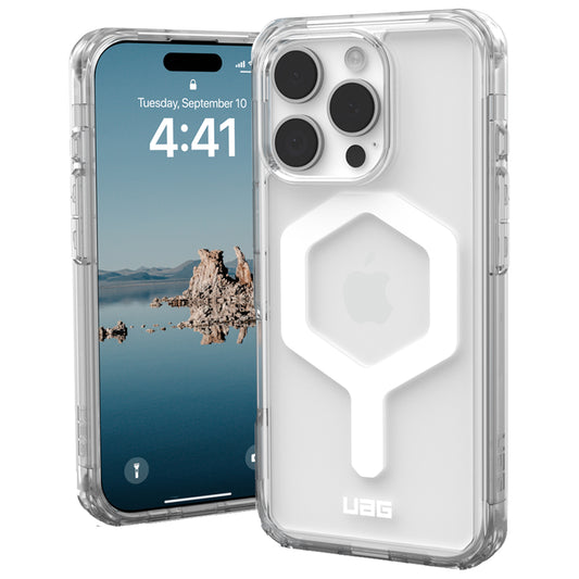 MagSafe puzdro pre Apple iPhone 16 Pro, Urban Armor Gear, Plyo, Biele