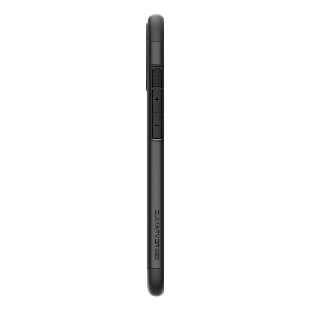 Puzdro MagSafe pre Apple iPhone 16, Spigen, Slim Armor, Čierne
