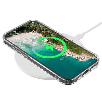 MagSafe puzdro pre Apple iPhone 16, Techsuit, Pro, priehľadné