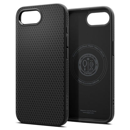 MagSafe Case for Apple iPhone 17e / 16e, Spigen, Liquid Air, Matte Black ACS09151
