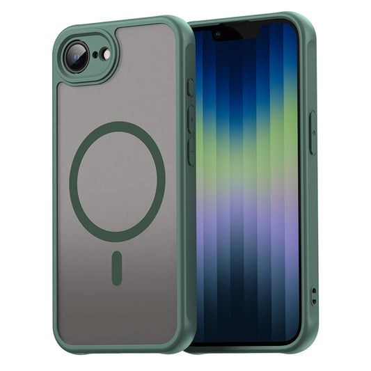MagSafe Case for Apple iPhone 17e / 16e, Techsuit, HaloFrost II, Green
