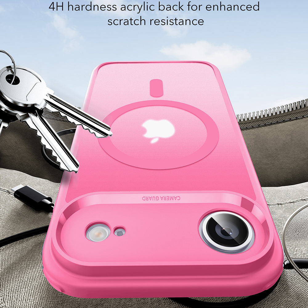 Puzdro MagSafe pre Apple iPhone 17 Air, ESR, Classic Hybrid, Saténové Ružové