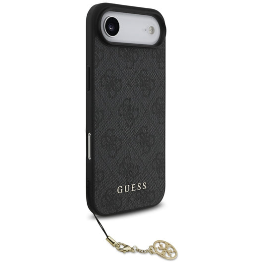 Puzdro MagSafe pre Apple iPhone 17 Air, Guess, 4G Charm Cradle, Čierne
