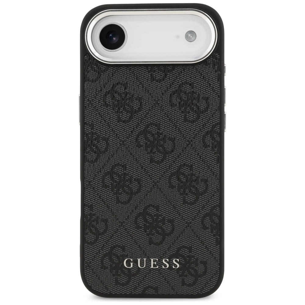 Puzdro MagSafe pre Apple iPhone 17 Air, Guess, 4G Classic Logo, Čierne
