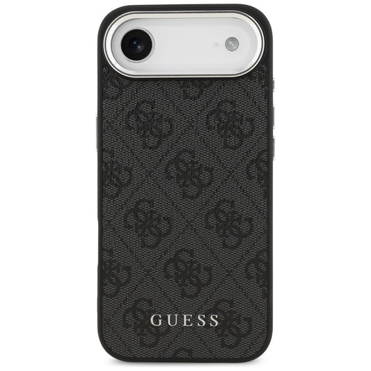 Puzdro MagSafe pre Apple iPhone 17 Air, Guess, 4G Classic Logo, Čierne