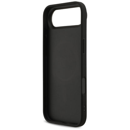 Puzdro MagSafe pre Apple iPhone 17 Air, Guess, 4G Printed Stripes, Čierne