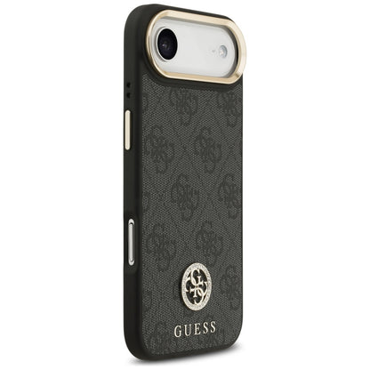 Puzdro MagSafe pre Apple iPhone 17 Air, Guess, 4G Strass Logo, Čierne