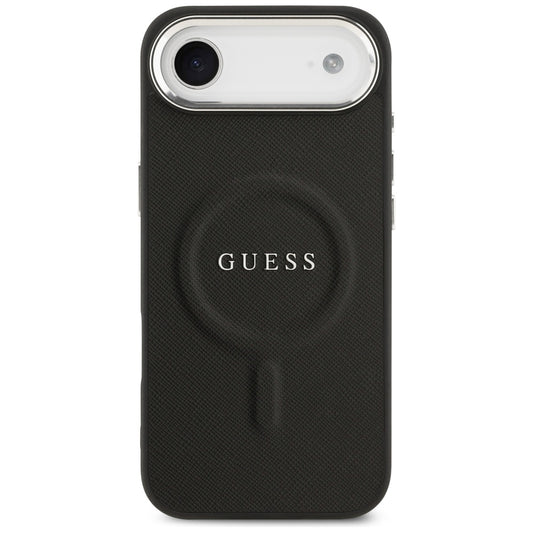 Puzdro MagSafe pre Apple iPhone 17 Air, Guess, Classic Logo, Čierne