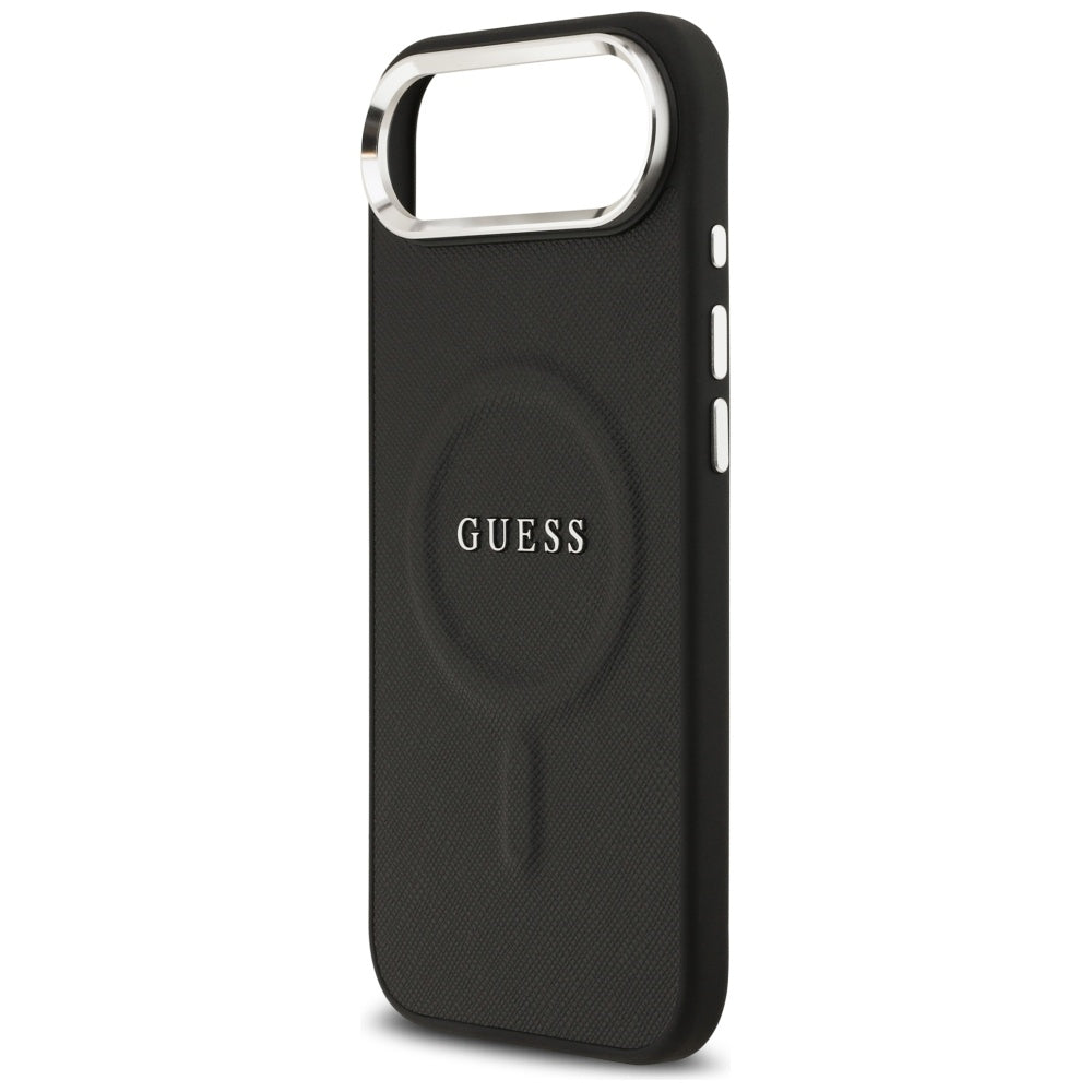 Puzdro MagSafe pre Apple iPhone 17 Air, Guess, Classic Logo, Čierne