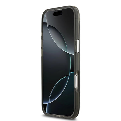 Puzdro MagSafe pre Apple iPhone 17 Air, Guess, IML Gradient Triangle Logo, Čierne