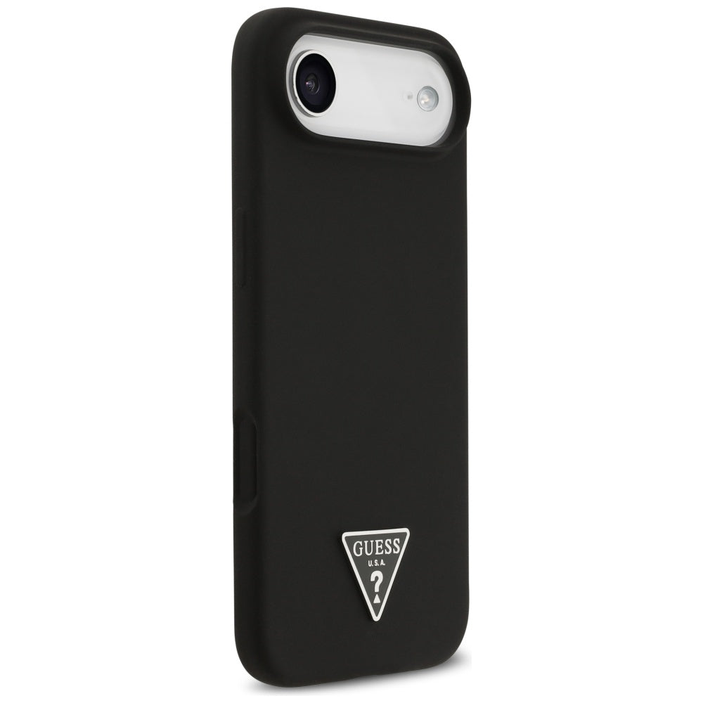 Puzdro MagSafe pre Apple iPhone 17 Air, Guess, Triangle Logo, Čierne
