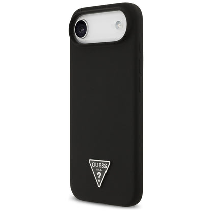 Puzdro MagSafe pre Apple iPhone 17 Air, Guess, Triangle Logo, Čierne