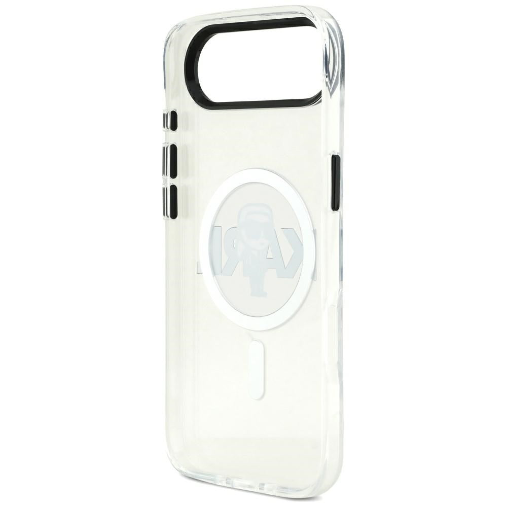 Puzdro MagSafe pre Apple iPhone 17 Air, Karl Lagerfeld, IML Sketch Logo Karl, Priehľadné