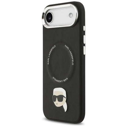 Puzdro MagSafe pre Apple iPhone 17 Air, Karl Lagerfeld, Karl Pin, Čierne