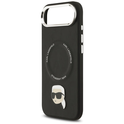 Puzdro MagSafe pre Apple iPhone 17 Air, Karl Lagerfeld, Karl Pin, Čierne