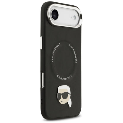 Puzdro MagSafe pre Apple iPhone 17 Air, Karl Lagerfeld, Karl Pin, Čierne