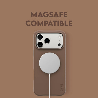 Puzdro MagSafe pre Apple iPhone 17 Air, PanzerGlass, Care Fashionable, Hnedé