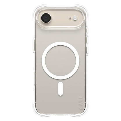 Puzdro MagSafe pre Apple iPhone 17 Air, PanzerGlass, Care Fashionable, Transparentné Biele