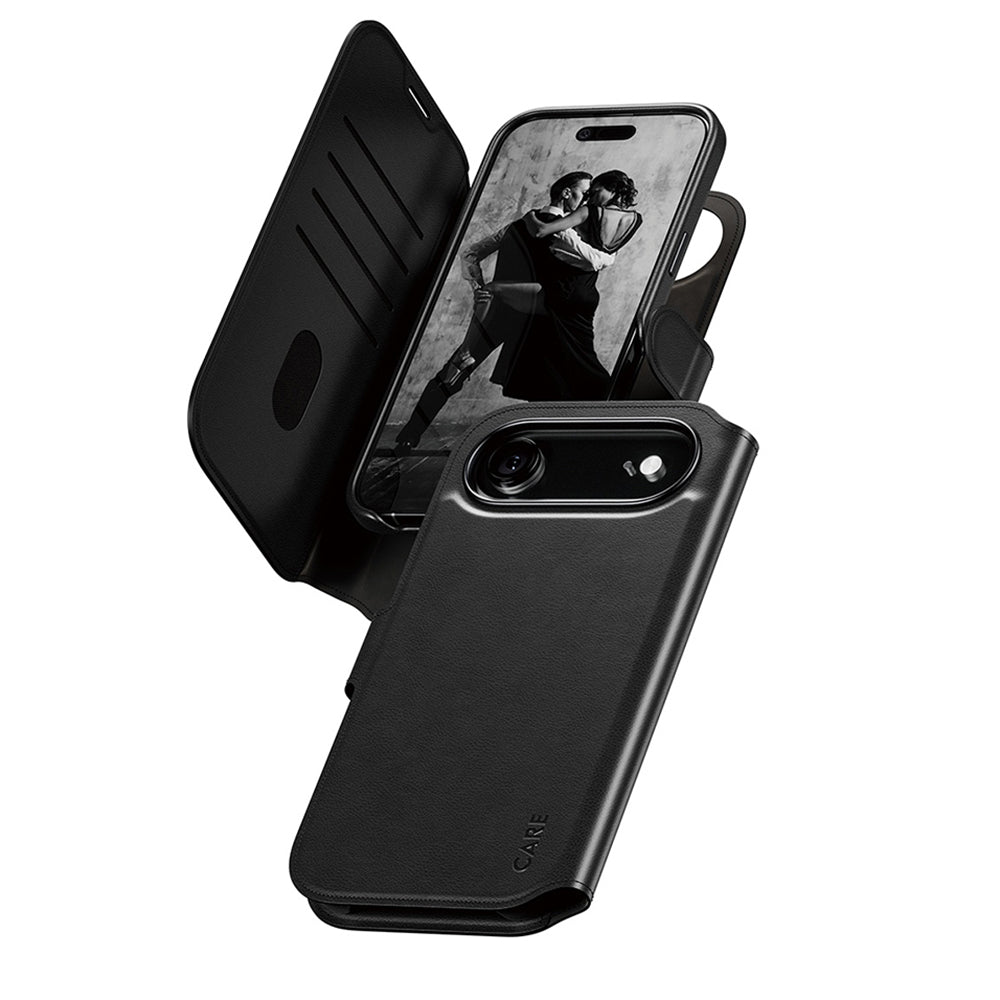 Puzdro MagSafe pre Apple iPhone 17 Air, PanzerGlass, Care Feature Tango Two-in-One, Čierne