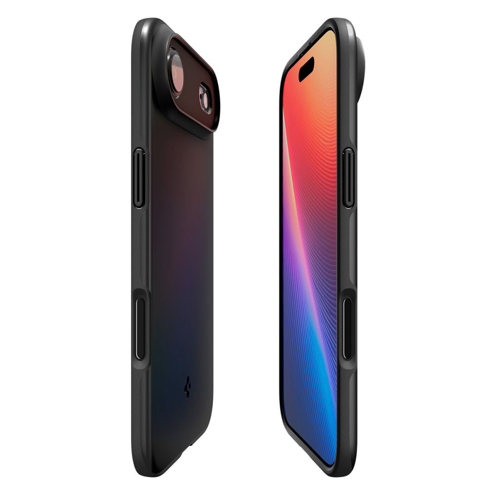 Puzdro MagSafe pre Apple iPhone 17 Air, Spigen, Thin Fit, Čierne