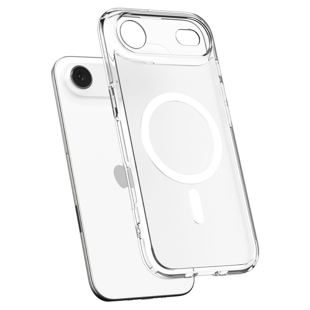 Puzdro MagSafe pre Apple iPhone 17 Air, Spigen, Ultra Hybrid, Saténová Biela