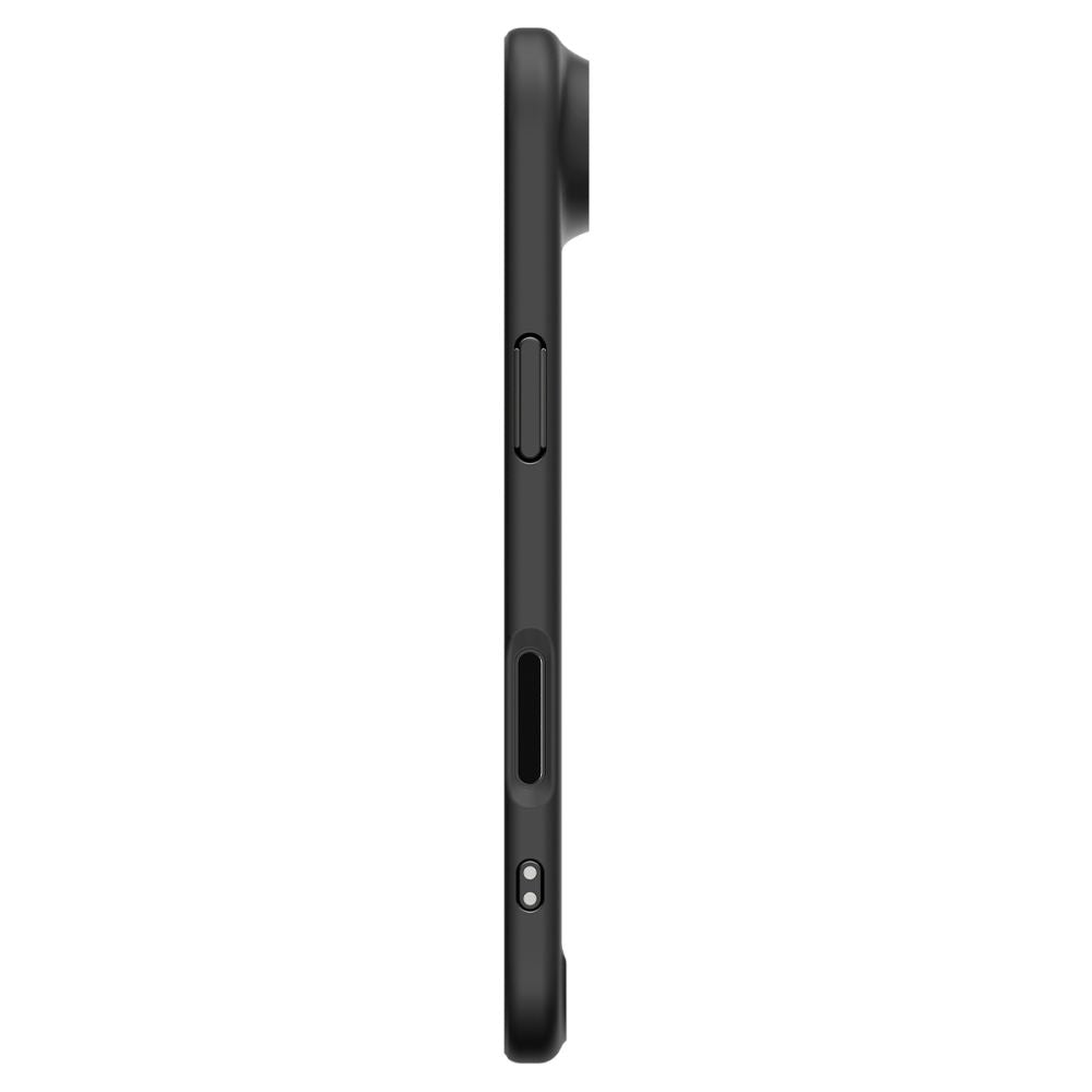 Puzdro MagSafe pre Apple iPhone 17 Air, Spigen, Ultra Hybrid, Saténová čierna
