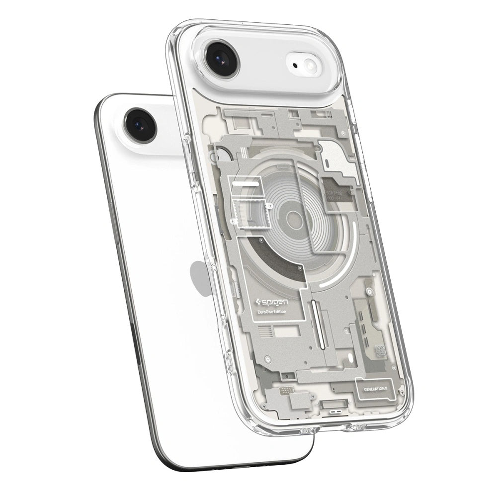 Puzdro MagSafe pre Apple iPhone 17 Air, Spigen, Ultra Hybrid Zero One, Béžová