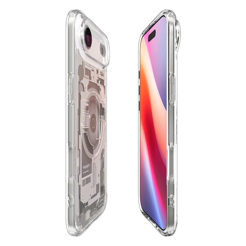Puzdro MagSafe pre Apple iPhone 17 Air, Spigen, Ultra Hybrid Zero One, Béžová