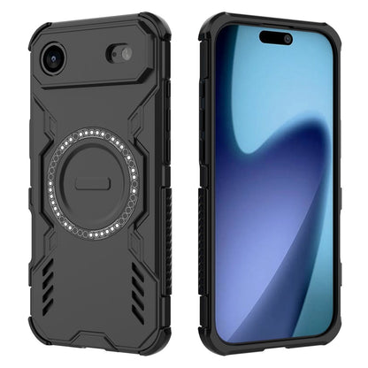 Puzdro MagSafe pre Apple iPhone 17 Air, Techsuit, ArmorMag, Čierne