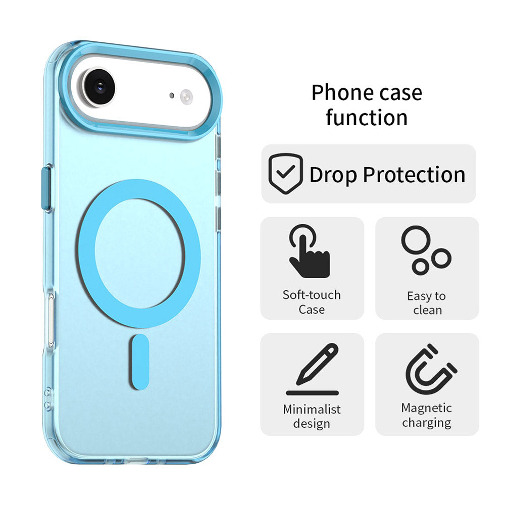 Puzdro MagSafe pre Apple iPhone 17 Air, Techsuit, CandyCase, Modrá