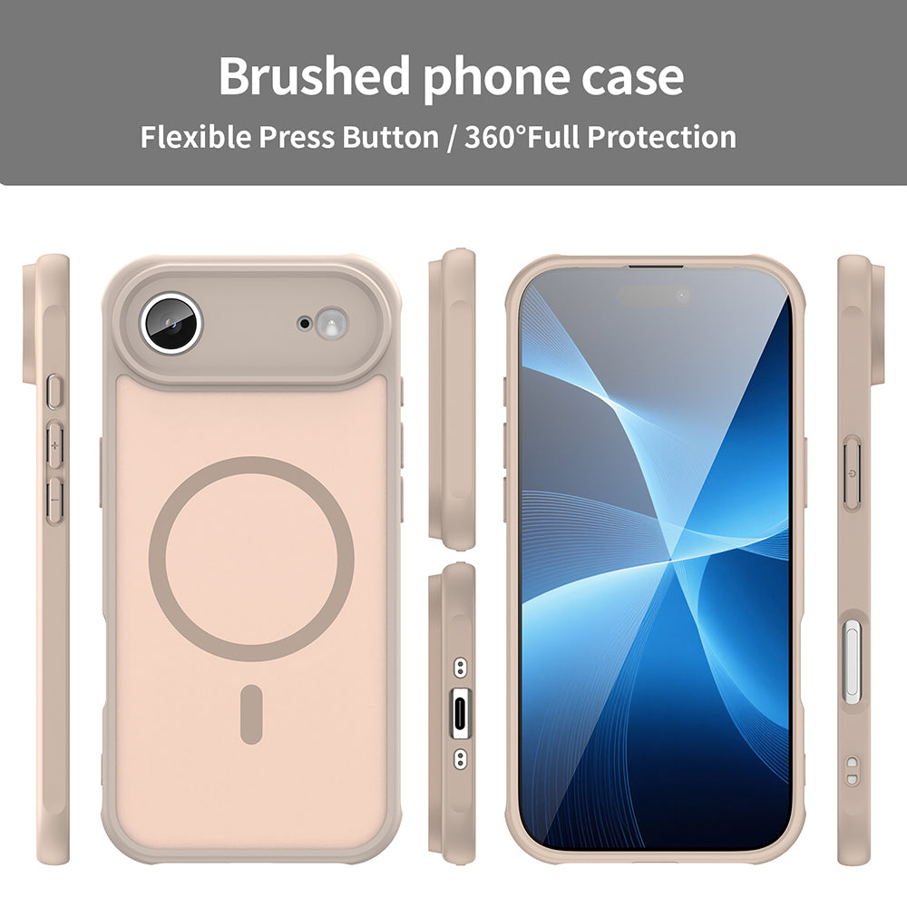 Puzdro MagSafe pre Apple iPhone 17 Air, Techsuit, HaloFrost II, Zlaté