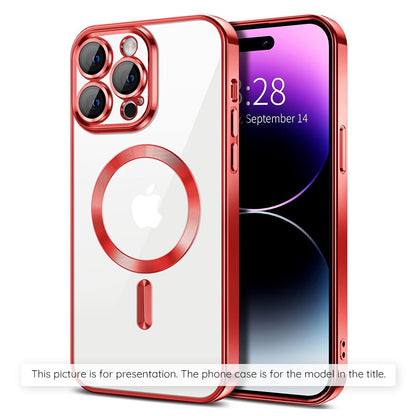 Puzdro MagSafe pre Apple iPhone 17 Air, Techsuit, Luxury Crystal, Ružové