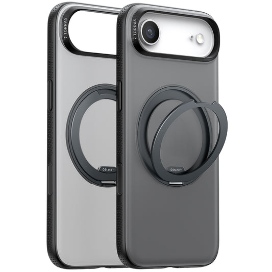 MagSafe Case for Apple iPhone 17 Air, Torras, Ostand R Fitness, Black