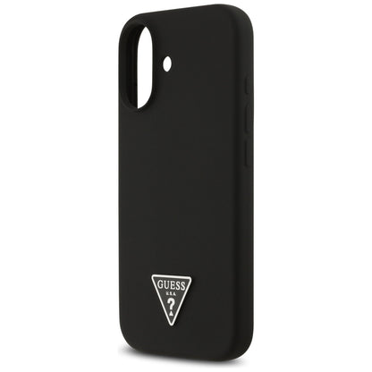 Puzdro MagSafe pre Apple iPhone 17, Guess, Triangle Logo, Čierne
