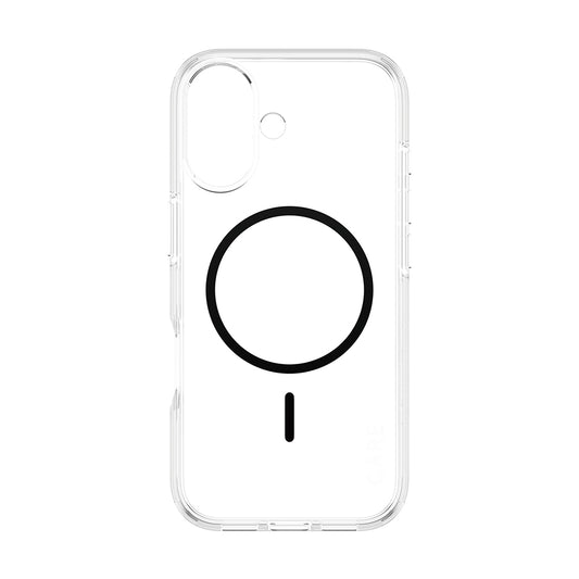 Puzdro MagSafe pre Apple iPhone 17, PanzerGlass, Care Urban Explorer, Čierna Transparentná