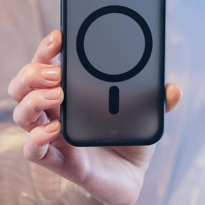 Puzdro MagSafe pre Apple iPhone 17 Pro, 3MK, Smoke MagCase, Čierne