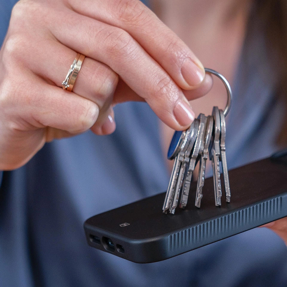 Puzdro MagSafe pre Apple iPhone 17 Pro, 3MK, Smoke MagCase, Čierne