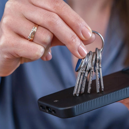 Puzdro MagSafe pre Apple iPhone 17 Pro, 3MK, Smoke MagCase, Čierne