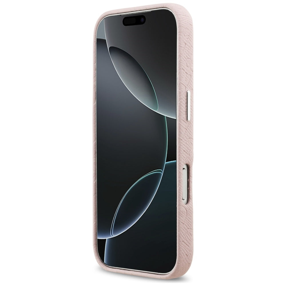 Puzdro MagSafe pre Apple iPhone 17 Pro, Karl Lagerfeld, FW Stamped Karl, Ružová